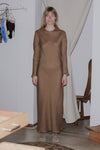 BASERANGE Linen Didin Long Sleeve Dress France BAS-DRDYL-SL-AU23-OCULAR